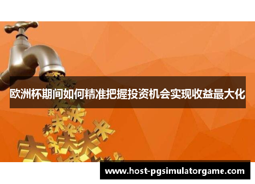欧洲杯期间如何精准把握投资机会实现收益最大化