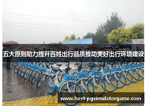 五大原则助力提升百姓出行品质推动美好出行环境建设