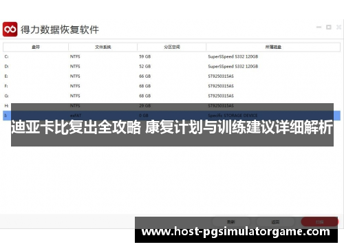 迪亚卡比复出全攻略 康复计划与训练建议详细解析